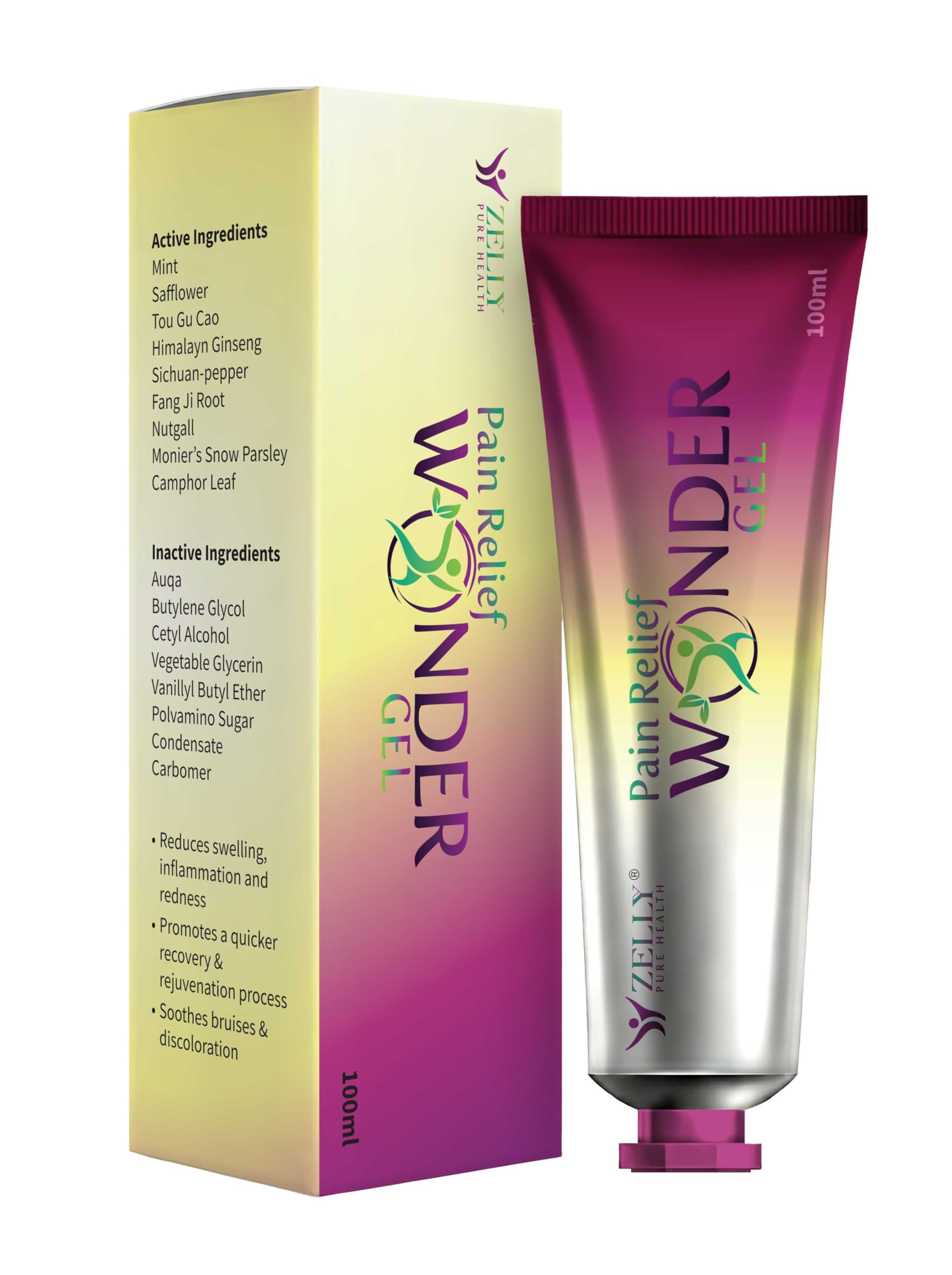 Amazon.com: Wonder Gel – Pain Relief, Fast-Acting Relief Cream for